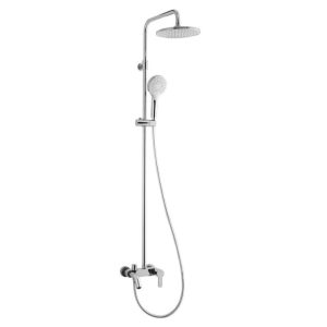 Душевая система Azario Tevis Хром глянцевый AZ-15490531 Душевая система Azario Tevis Хром глянцевый AZ-15490531