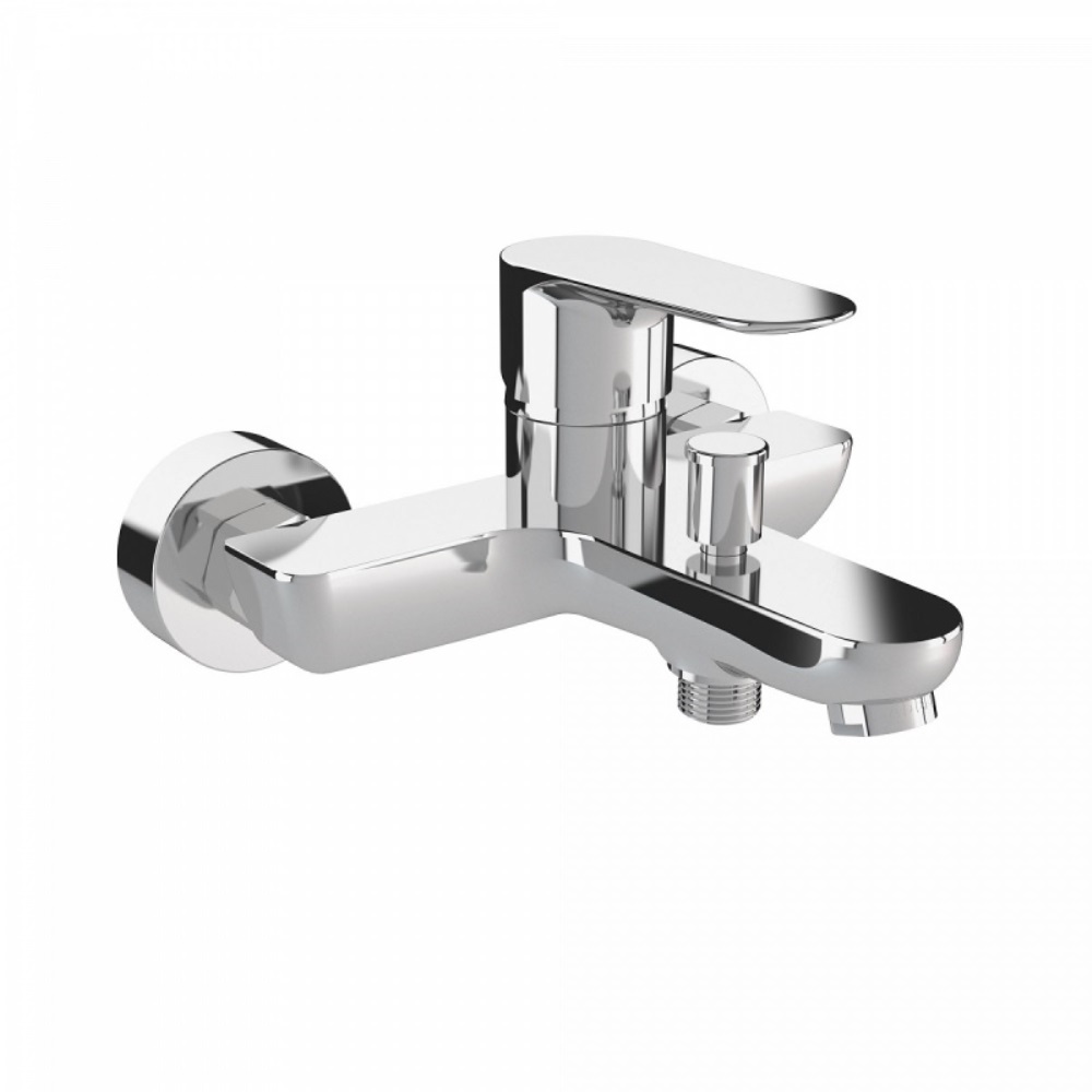 Смеситель для ванны Azario Leya Хром глянцевый AZ-15920501 Смеситель для ванны Azario Leya Хром глянцевый AZ-15920501