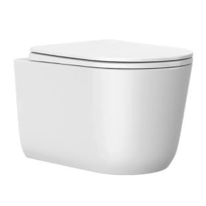 Унитаз подвесной Comforty с крышкой-сиденье Белый глянцевый CF3C789WH