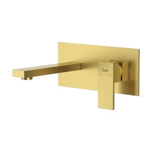 Смеситель встраиваемый D&K Bayern.Liszt для раковины Золото матовое DA1514407