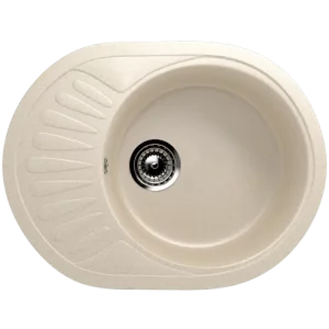 Мойка кухонная Ulgran Classic 57 U-107м-328 Бежевый