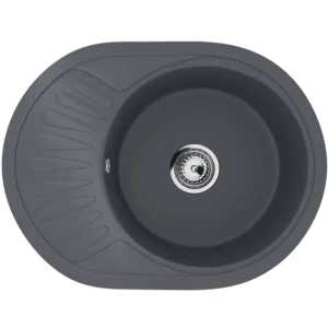 Мойка кухонная Ulgran Classic 57 U-107м-343 Антрацит Мойка кухонная Ulgran Classic 57 U-107м-343 Антрацит