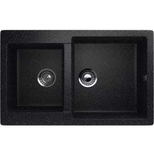 Мойка кухонная Ulgran Classic 77 U-505-308 Черный