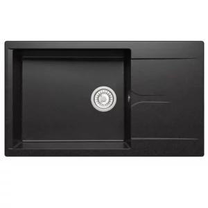 Мойка кухонная Polygran Gals 86,2 444591 Черный матовый