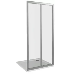 Душевая дверь Bas Infinity 90х185 Хром / Прозрачное