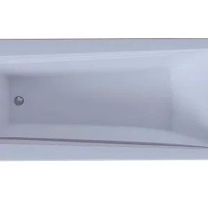 Ванна акриловая Aquatek Либра 149х69 (каркас + слив-перелив + экран) слив слева Белый LIB150-0000024