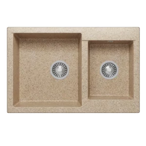Мойка кухонная Polygran Brig 77,2 621510 Песочный
