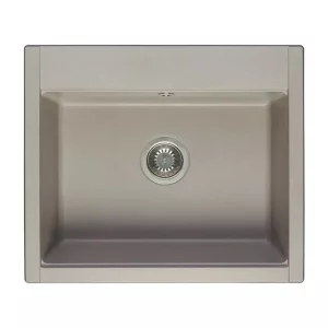 Мойка кухонная Aquaton Делия 60 Серый Шелк 1A715232LD250