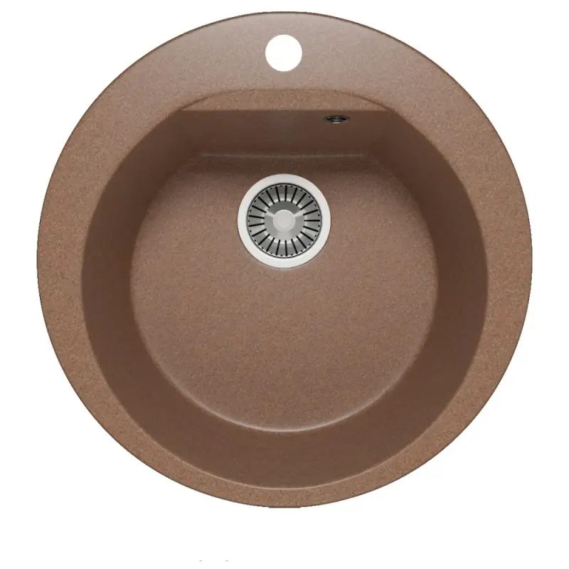 Мойка кухонная Polygran Atol 52 627482 Терракот Мойка кухонная Polygran Atol 52 627482 Терракот