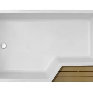 Ванна акриловая Jacob Delafon Bain-Douche Neo 160х90 левая Ванна акриловая Jacob Delafon Bain-Douche Neo 160х90 левая