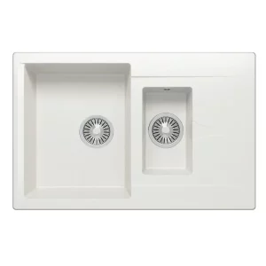 Мойка кухонная Polygran Brig 77 473400 Белый хлопок