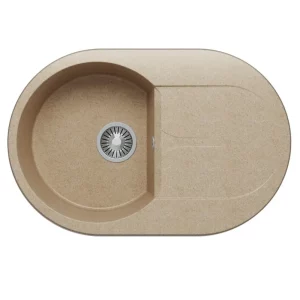 Мойка кухонная Polygran Atol 76 679047 Песочный