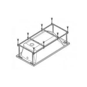 Монтажный комплект Santek Tenerife и Monako 170х70 Монтажный комплект Santek Tenerife и Monako 170х70