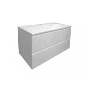 Тумба подвесная Эстет Malta 100 с раковиной Белый ФР-00007060 Тумба подвесная Эстет Malta 100 с раковиной Белый ФР-00007060