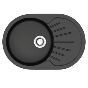 Мойка кухонная Azario Flora 75х50,5 Черный CS00079913