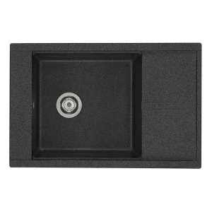 Мойка кухонная Aquaton Делия 78 Графит 1A715132DE210