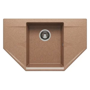 Мойка кухонная Polygran Riff 80 679115 Терракот