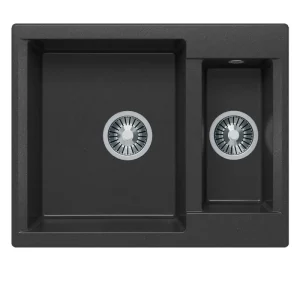 Мойка кухонная Polygran Brig 62 407923 Черный матовый
