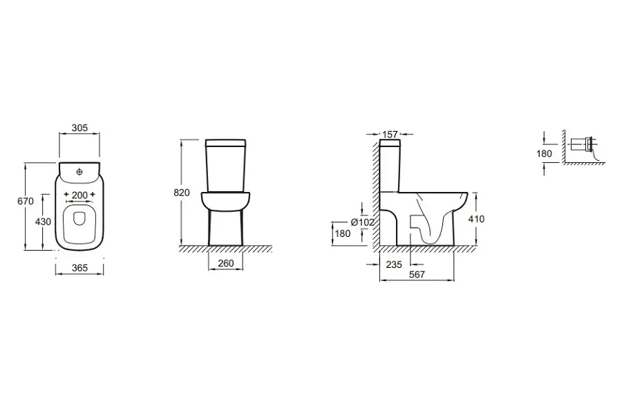 Унитаз-компакт Jacob Delafon Replay с сиденьем Унитаз-компакт Jacob Delafon Replay с сиденьем — изображение 3