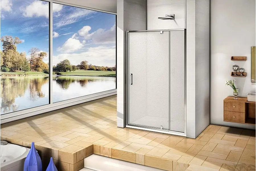 Душевая дверь Bas Orion 110х185 Хром / Грейп Душевая дверь Bas Orion 110х185 Хром / Грейп — изображение 3