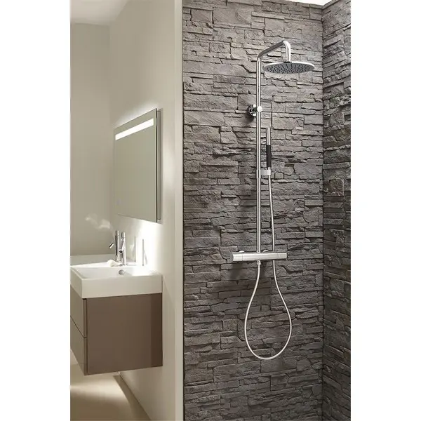 Душевая система Jacob Delafon Toobi с термостатом E8993-CP Душевая система Jacob Delafon Toobi с термостатом E8993-CP — изображение 3