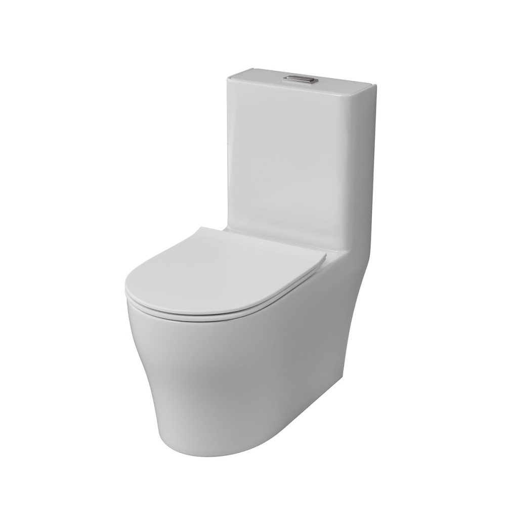 Унитаз-моноблок Grossman Tornado Белый глянцевый GR-4488SQ Унитаз-моноблок Grossman Tornado Белый глянцевый GR-4488SQ