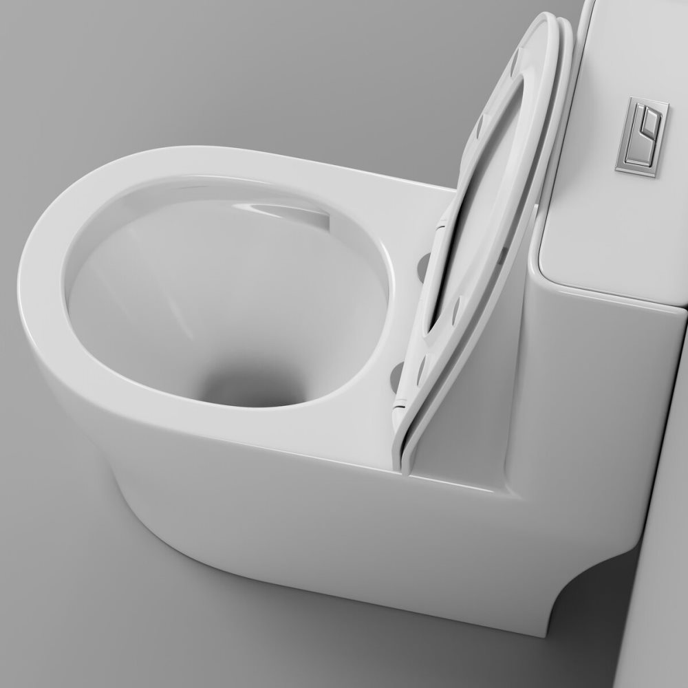 Унитаз-моноблок Grossman Tornado Белый глянцевый GR-4488SQ Унитаз-моноблок Grossman Tornado Белый глянцевый GR-4488SQ — изображение 3