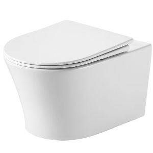 Унитаз подвесной Grossman Thin Rim Белый глянцевый GR-5604SQ Унитаз подвесной Grossman Thin Rim Белый глянцевый GR-5604SQ