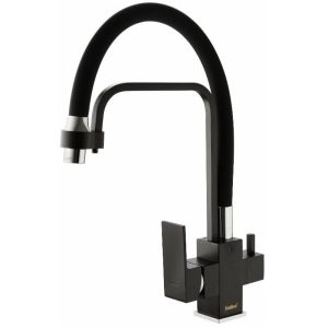 Смеситель для кухни Haiba HB857 Черный / Хром HB76857 Смеситель для кухни Haiba HB857 Черный / Хром HB76857