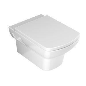 Унитаз подвесной Turavit Plaza с сиденьем Белый PLZ1710+0403/2100 Унитаз подвесной Turavit Plaza с сиденьем Белый PLZ1710+0403/2100