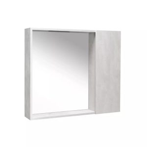 Шкаф зеркальный Viant Берлин 80 Цемент VBER80C-ZSH Шкаф зеркальный Viant Берлин 80 Цемент VBER80C-ZSH