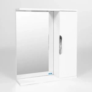 Шкаф зеркальный Viant Лима 60 Белый VLIM60-ZSH Шкаф зеркальный Viant Лима 60 Белый VLIM60-ZSH