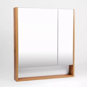 Шкаф зеркальный Viant Мальта 70 Белый / Дуб Вотан VMAL70-ZSH Шкаф зеркальный Viant Мальта 70 Белый / Дуб Вотан VMAL70-ZSH