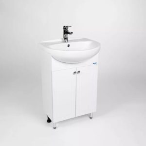 Тумба напольная Viant Париж 56 с раковиной Антик Белый VPAR55AN-T2ST