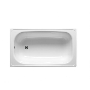 Ванна стальная Виз Antika 105х65 с опорной подставкой Белый глянцевый А-10901