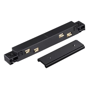 Cоединитель с токопроводом прямой NovoTech Flum IP20 48V Черный 135103